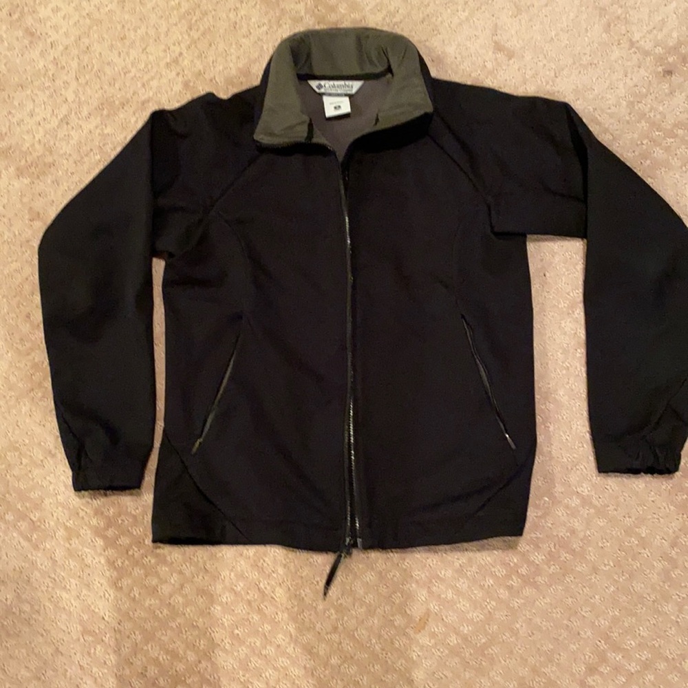 Black Columbia jacket.